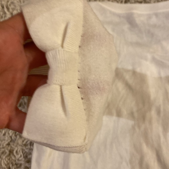 Kate Spade Somerset Bow Cuff Cardigan size medium - Picture 8 of 8